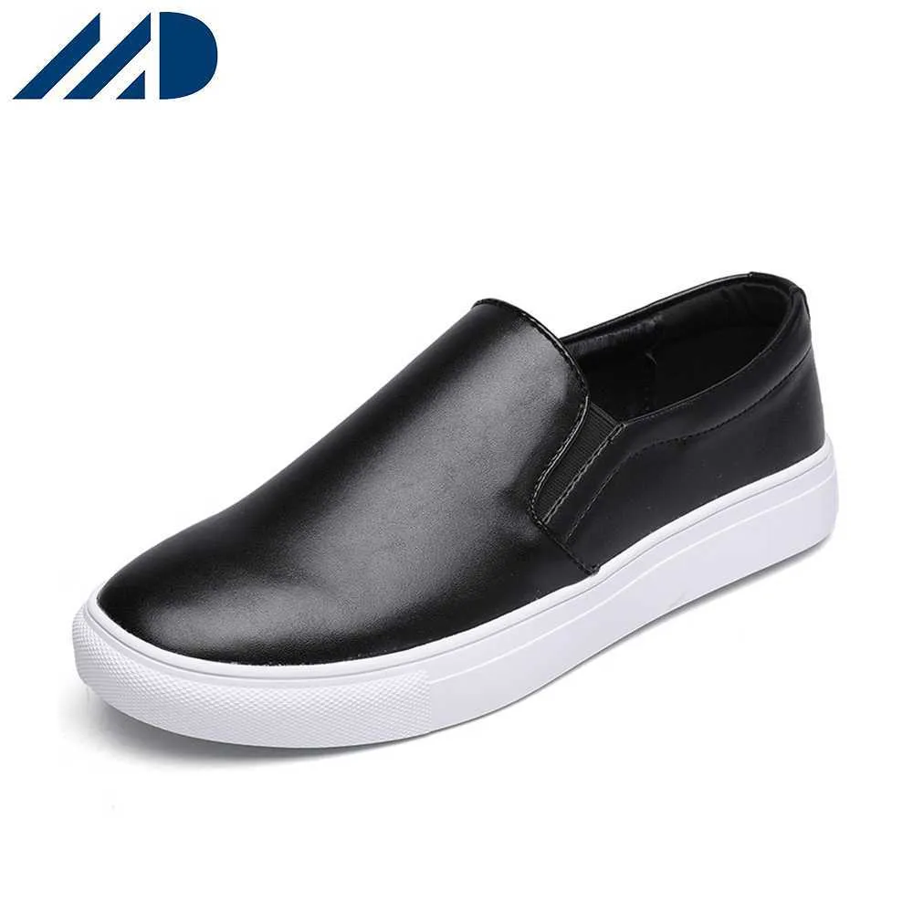 HBP Sem Marca de Fábrica Casual Feminino Branco Primavera Novas Mulheres Sapatos Baixos Sapatos Casuais de Couro Mocassins