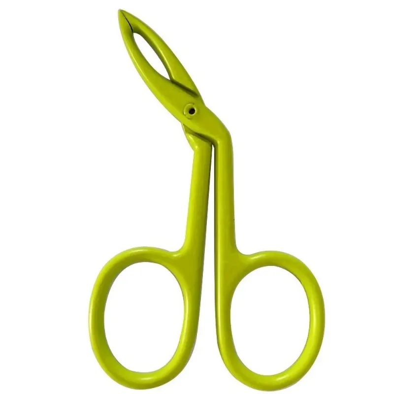 High Quality Hair Remove Scissors Flat Tip Eyebrow Tweezer Clamp Clipper New