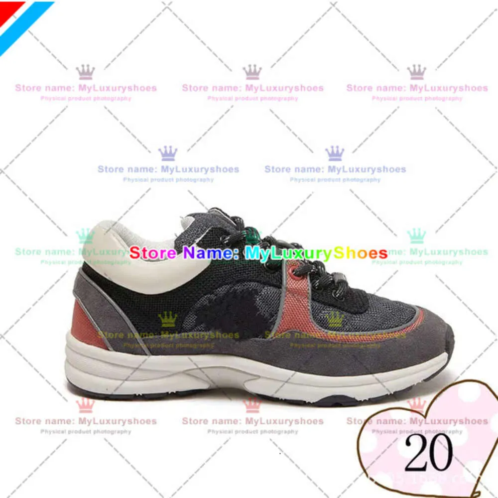 2024 Scarpe da corsa firmate Chanelshoes Brand Channel Sneakers da donna Scarpe casual stringate di lusso Classic Trainer Sdfsf Tessuto effetto pelle scamosciata City Gsfs 623