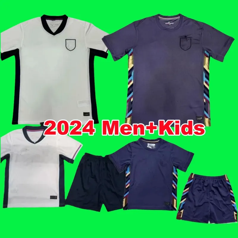 2024 Englands Bellingham Soccer Jerseys 150 lat 24 25 Narodowa drużyna Toone Football Shirt Biała Kane Sterling Rashford Sancho Grealish Men Kit Kit