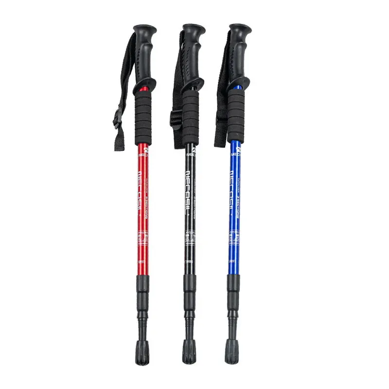 Stokken 2PCS NCS10 Trekkingstokken Ultralight Verstelbare Antislip Nordic Walking Stokken Volwassen Wandelstokken Telescopische Alpenstocks