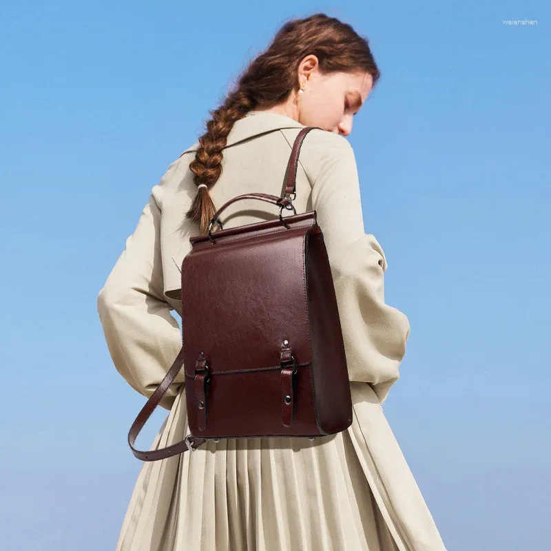 British leather backpack sale