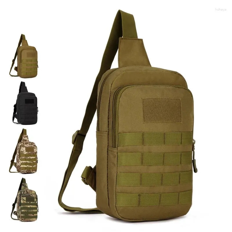 Sac de poitrine militaire pour hommes, sacs de taille multifonctions imperméables en Nylon de haute qualité, 2024