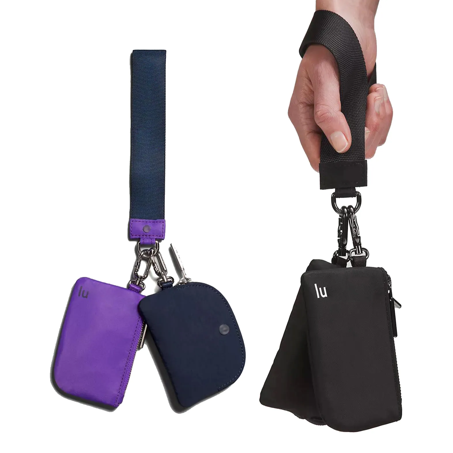 Women Man Clutch Bag designer plånbok handväska korthållare mynt nyckelkedja duk plånböcker nyckelväska