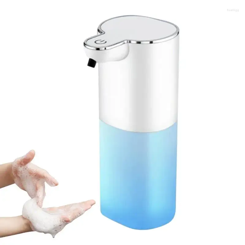 Liquid Soap Dispenser Automatisk tvålstång Touchless Smart Electric Wall Mount Foam laddningsbara handfria vattentäta 4 nivåer