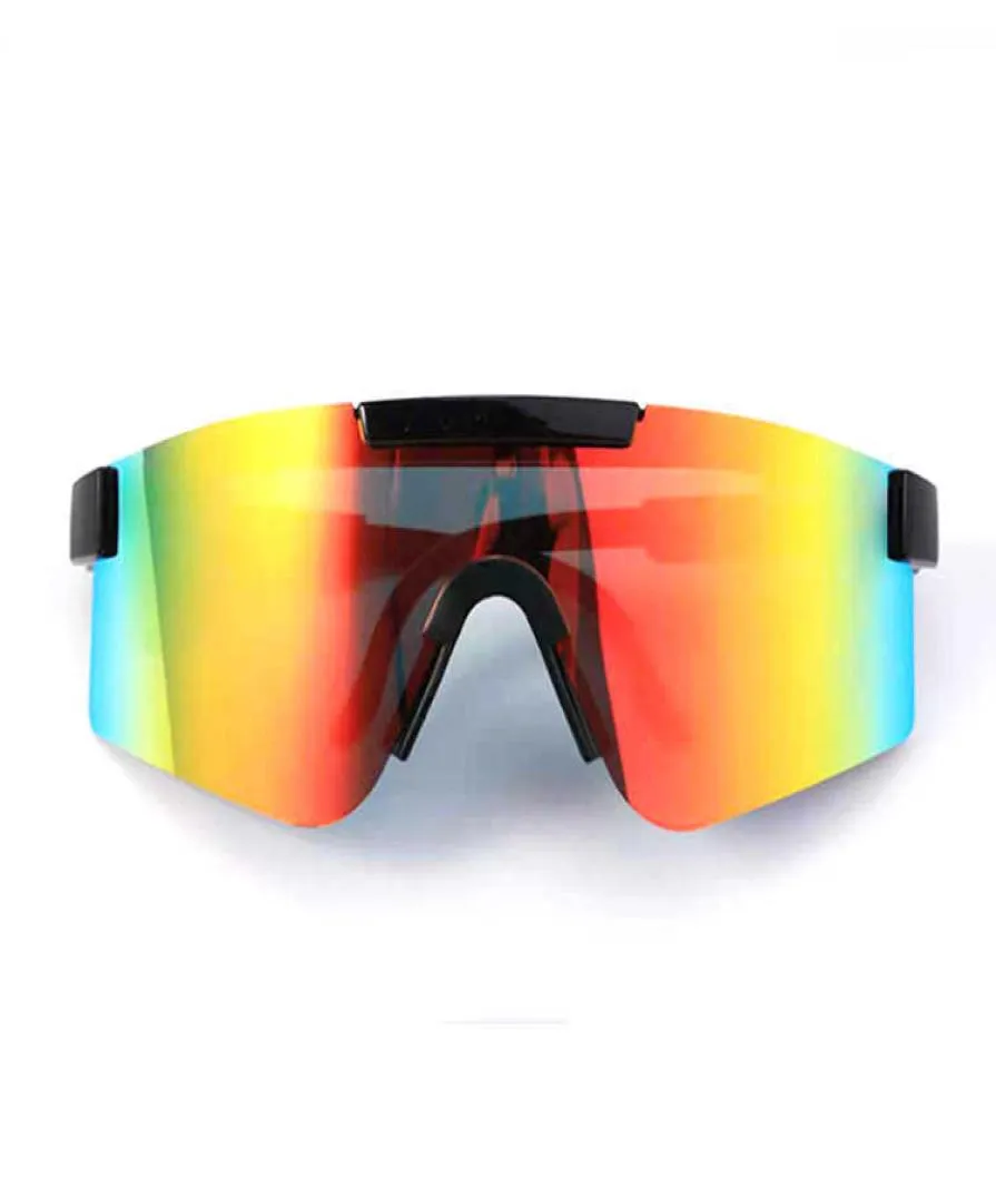 Mode personnalisé écrémage cyclisme verre Gafas Ciclismo surdimensionné PC hommes Sport soleil verre ressort charnière Outdo Sports Sunglass1654645