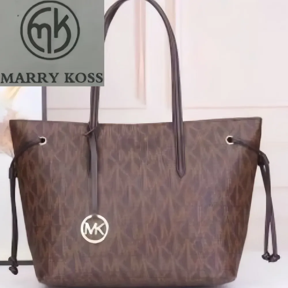 Borsa tote Borsa firmata Borsa da donna alla moda Borsa a tracolla Borsa in pelle di alta qualità Borsa shopping casual per mamma di grande capacità MARRY KOSS MK Borsa tote a tracolla borse portafoglio