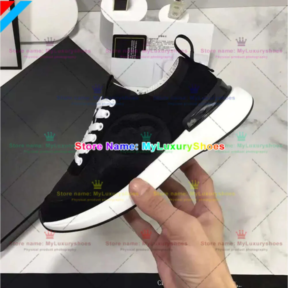 2024 Designer Running Shoes Chanelshoes Brand Channel Sneakers Womens Luxury Lace-Up Casual Shoes Classic Trainer SDFSF Fabric Suede Effect City GSFS 960