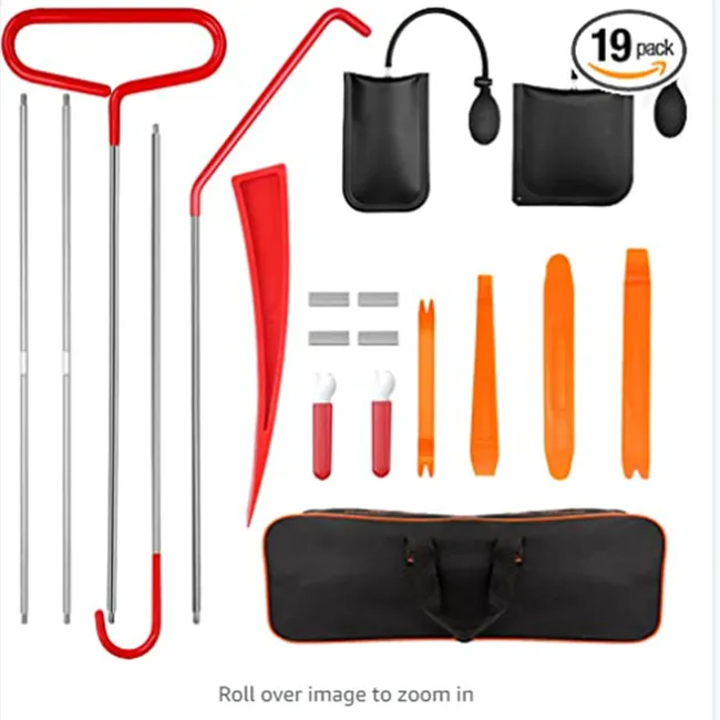 Auto emergency door opening tool set