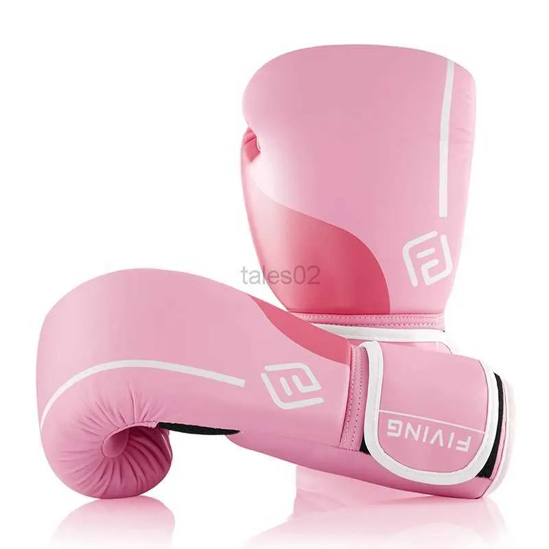 Schutzausrüstung FIVING weibliche Boxhandschuhe Mo Landi Farbe Erwachsene Sanda Muay Thai Boxen Sandsackhandschuhe professionelle Trainingshandschuhe yq240318