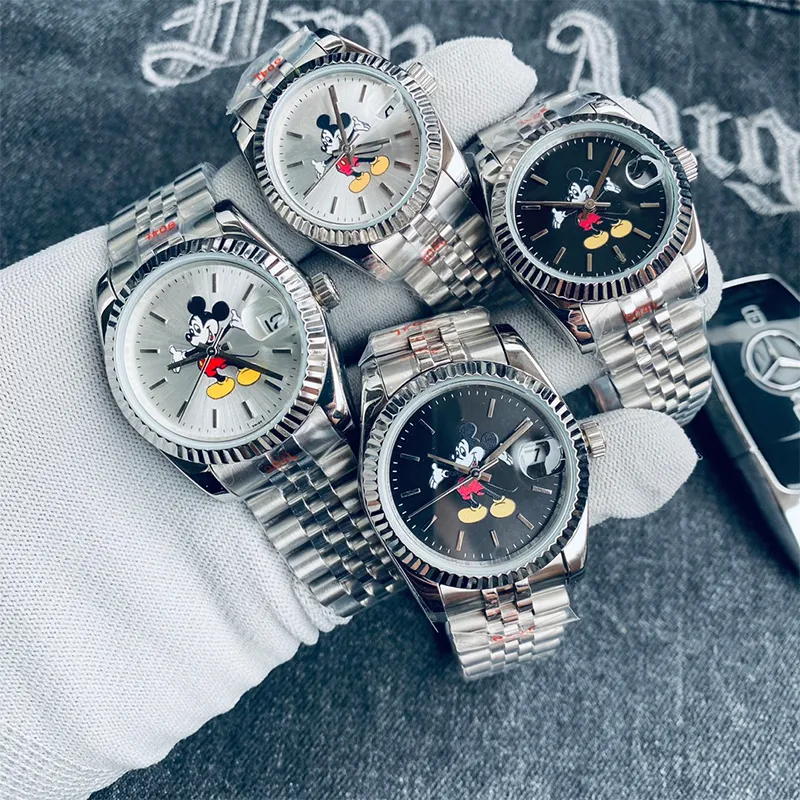 Мужские часы, дизайнерские часы, высококачественные 41 мм, 36 мм, сапфировые автоматические механические часы из нержавеющей стали