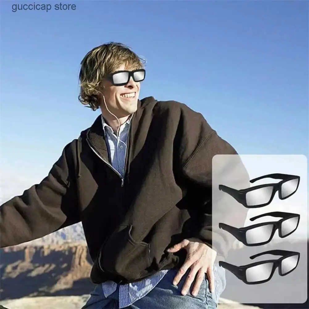 Sunglasses Solar filter glass for safe solar observation lightweight neutral viewing block harmful ultraviolet rays Y240318