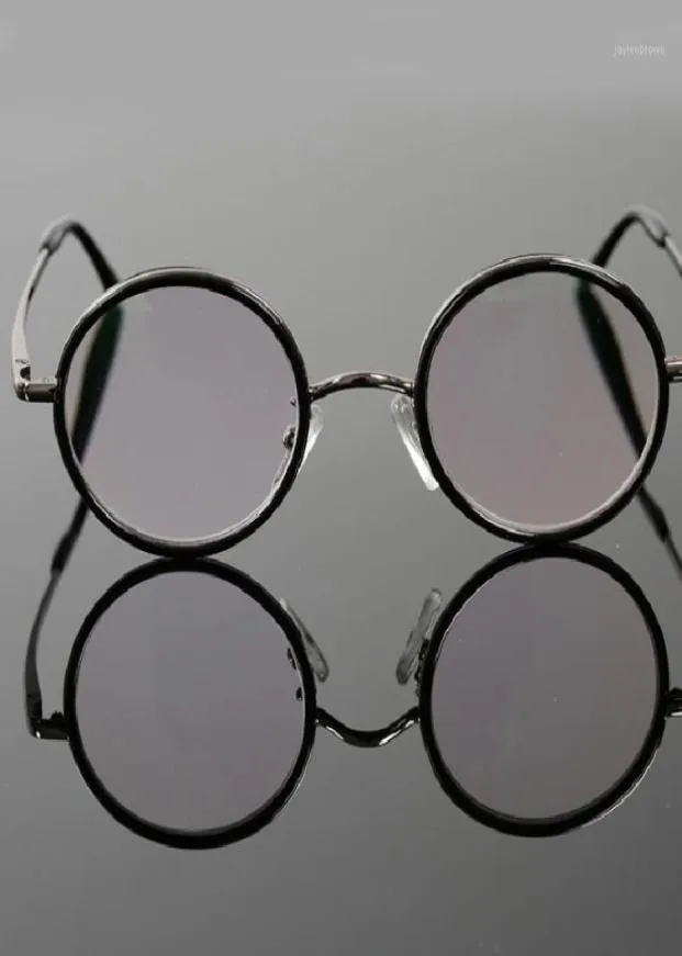 Homens retro redondo metal quadro completo preto óculos de leitura óculos espelho saúde cuidados com os olhos 100 200 150 250 051 sunglasse8024024