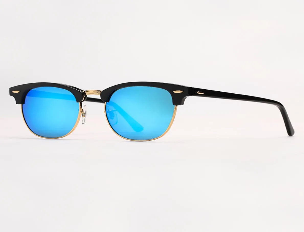 Lunettes de soleil design verres en verre lunettes de soleil monture à charnière en métal mode hommes femmes Sport Vintage lunettes de soleil 9960420