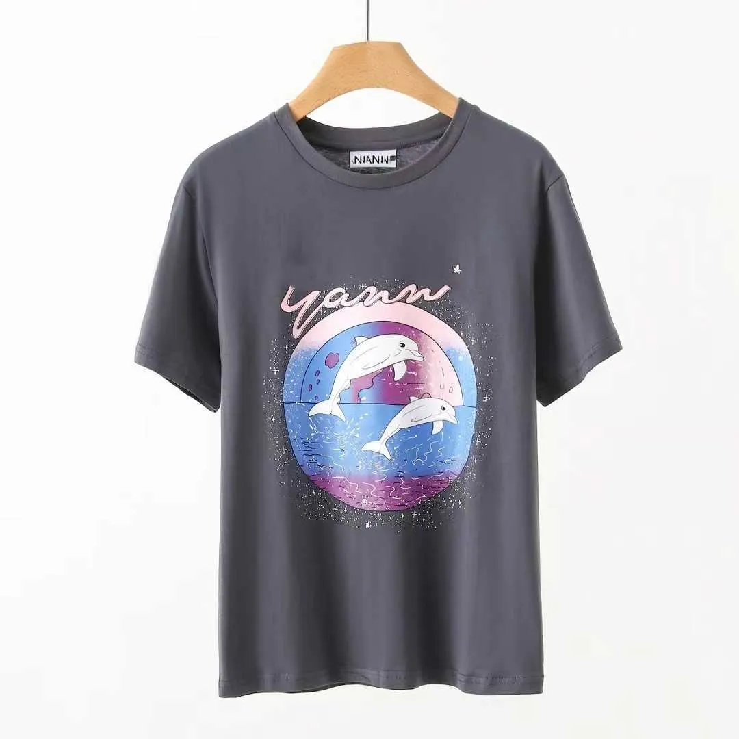 Women's European Station Men's and Fashion T-shirt Leisure T-shirt T-shirt Designer Brand T-shirt Summer T-shirt Travel Vacation Loose Comfortable T-shirt22