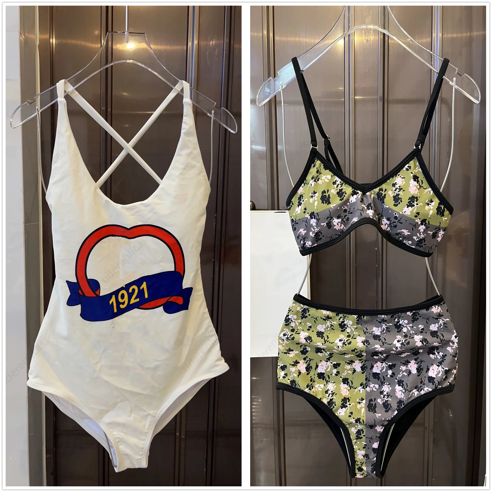 Sun Protective Hollow Out Swimsuit Luxury One Piece Bikini For Women Quick Drying Black