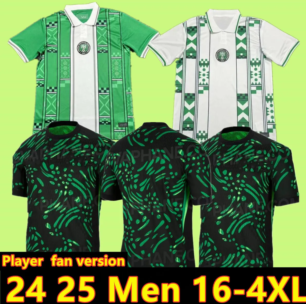 2024 Puchar Świata Nigeryjska okocha piłka nożna domy na wyjeździe 23 24 na wyjazd okechukwu ighalo ahmed Musa ndidi Mikel Iheanacho Football Shirts Mężczyźni