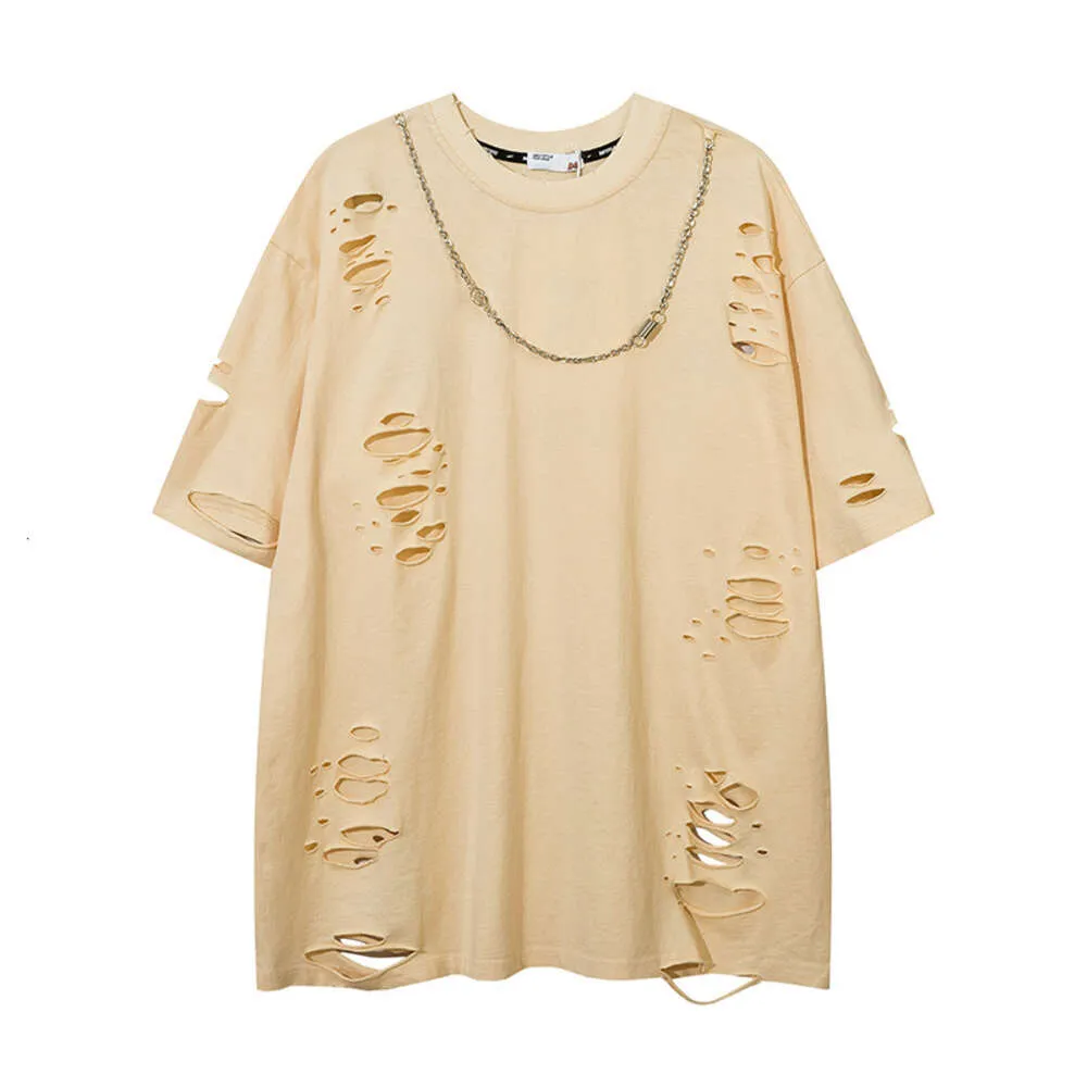 【AAKE】SLIT HOLE HIGH NECK T DHgate.com:Mens and Womens Designer T-shirt with High Torn