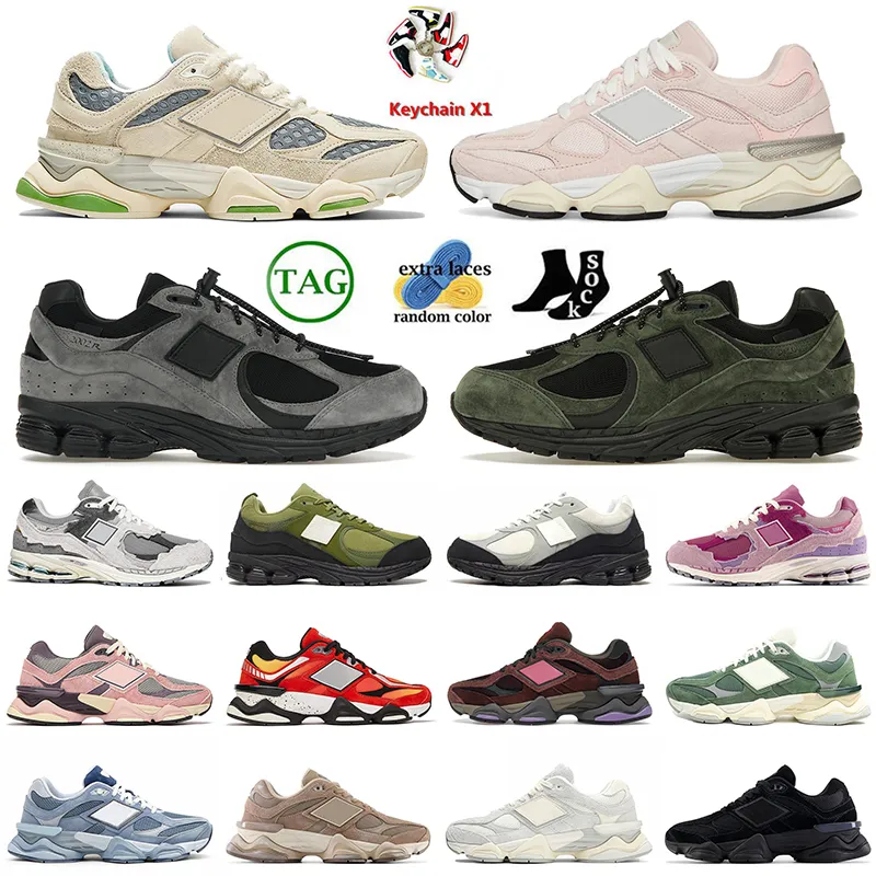 9060 OG Sneakers Scarpe da corsa atletiche New Balanace 2002r Donna Uomo Mattoni Legno Cristallo Rosa JJJJound Carbone Pino Su Nuvole Sneakers Scarpe da tennis Outdoor Dhgate