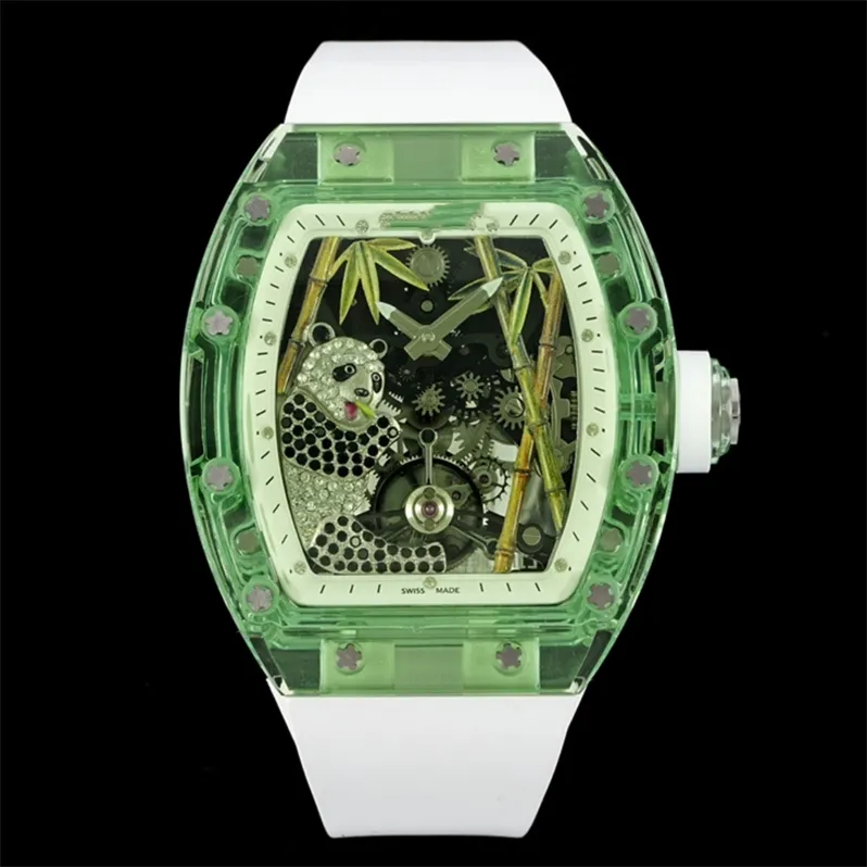 26-01 Pandas Eat Golden Bamboo Motre Be Luxe Import Tourbillon ...