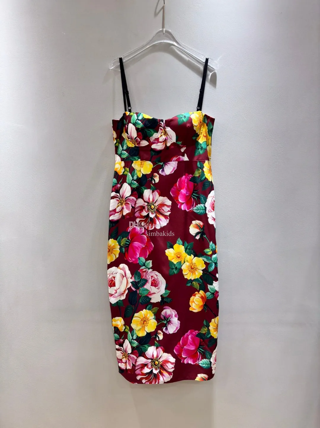 women's macy's holiday dresses Macy Dress Satin Rust main image 0