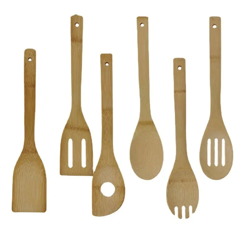 Bamboo Spatula Non Stick Pan Suit Special Bamboo... 