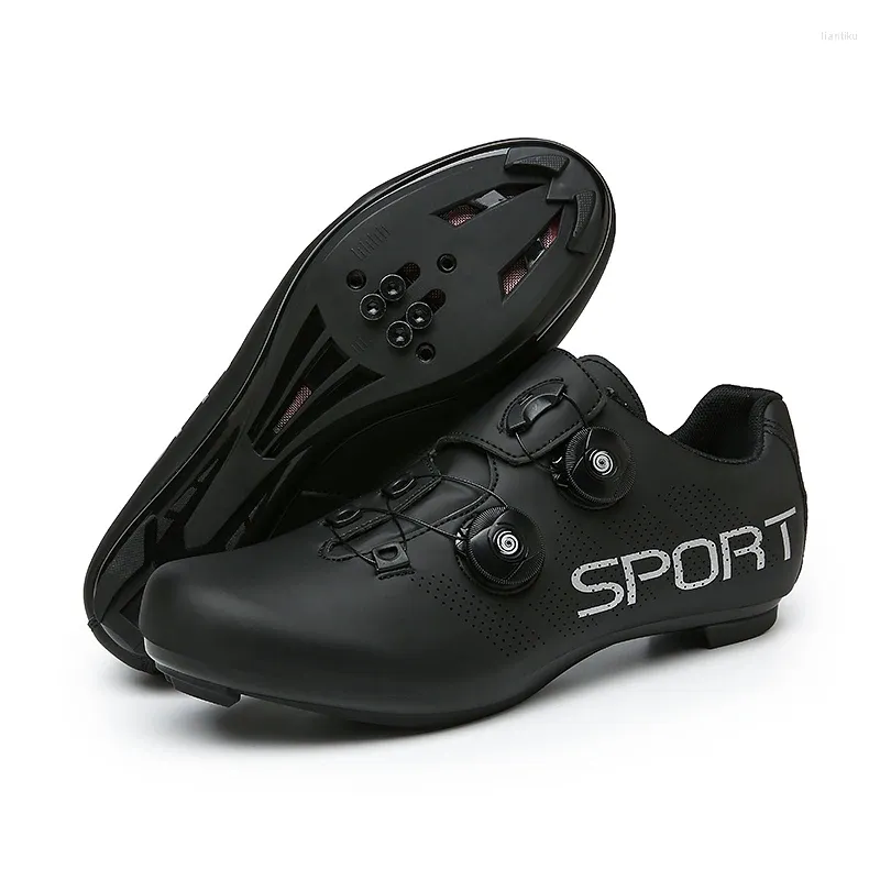 Chaussures de cyclisme Gomnear Choes vtt SPD taquet autobloquant VTT baskets hommes chaussures de route vélo respirant