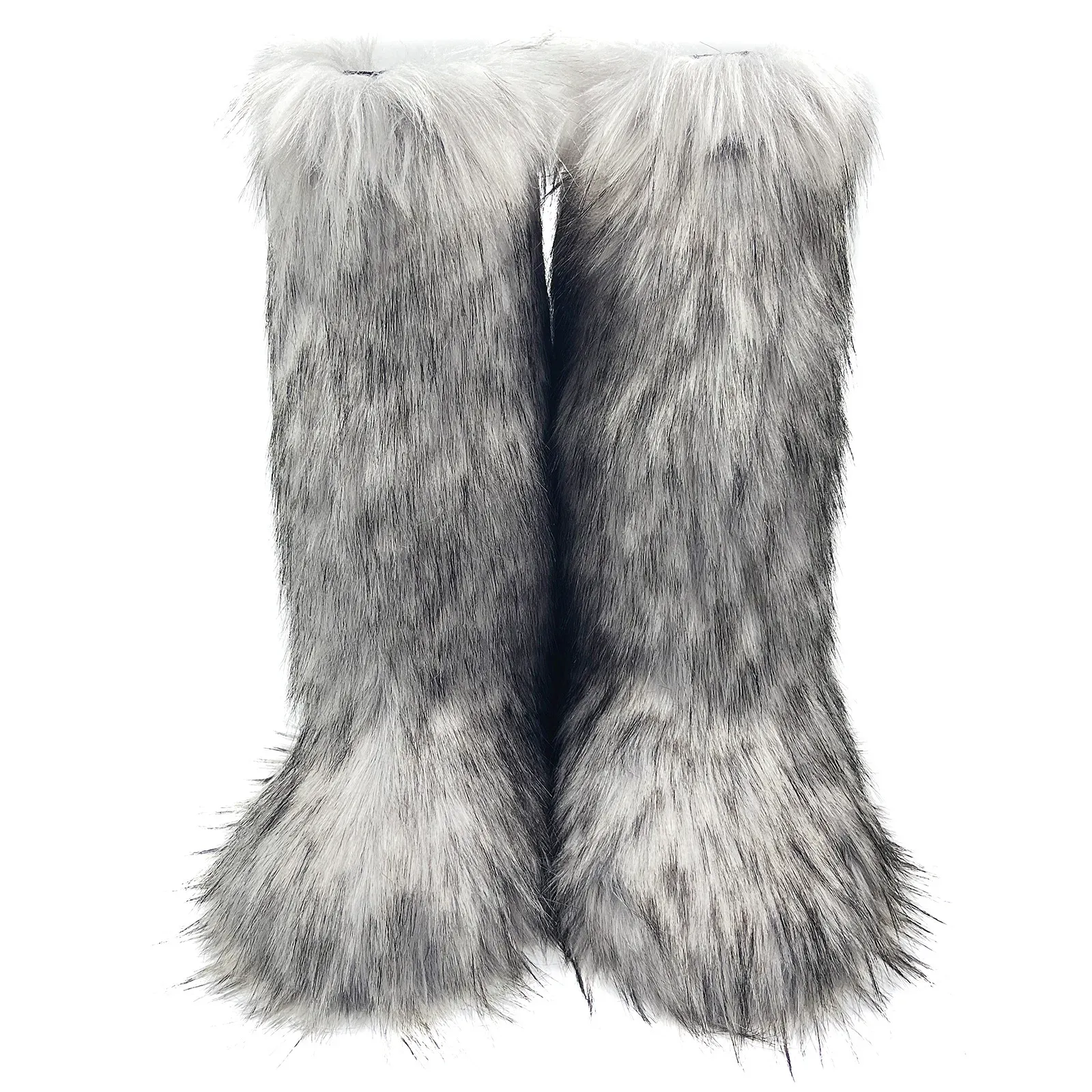 Bottes 2023 Bottes de neige en fausse fourrure hiver