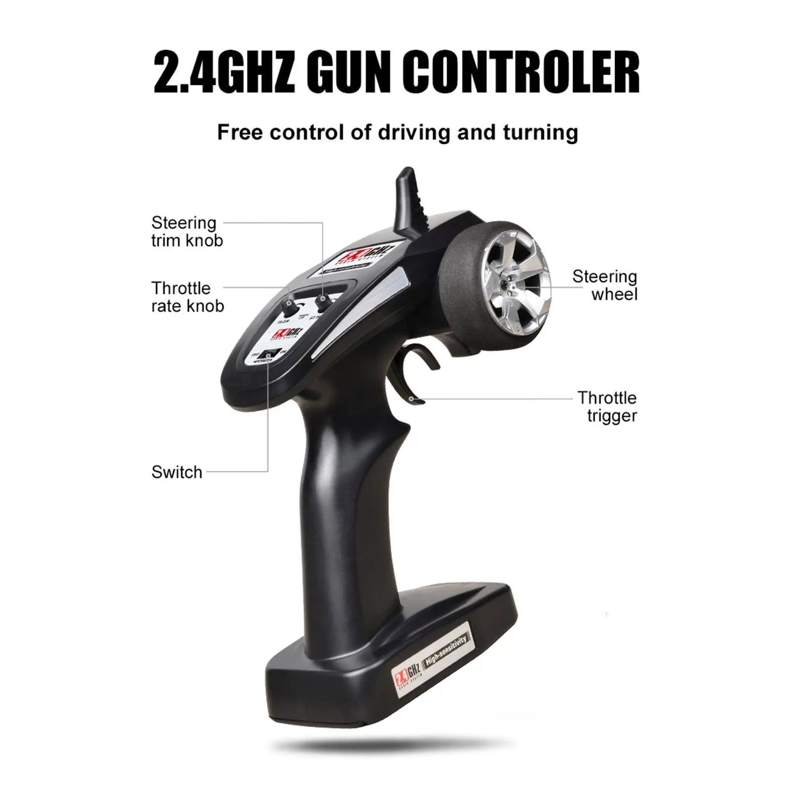 RC4W Electric Truck Remote Control 1/12 Scale, 4WD, Off Road Racing ...