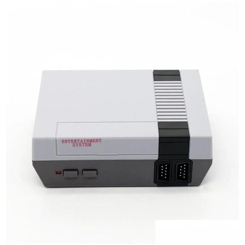 Portabla spelspelare oss lokalt lagerkonsol mini TV kan lagra 620 500 videohandhållen för NES -spelkonsoler med detaljhandelslådor Drop DHQ5F