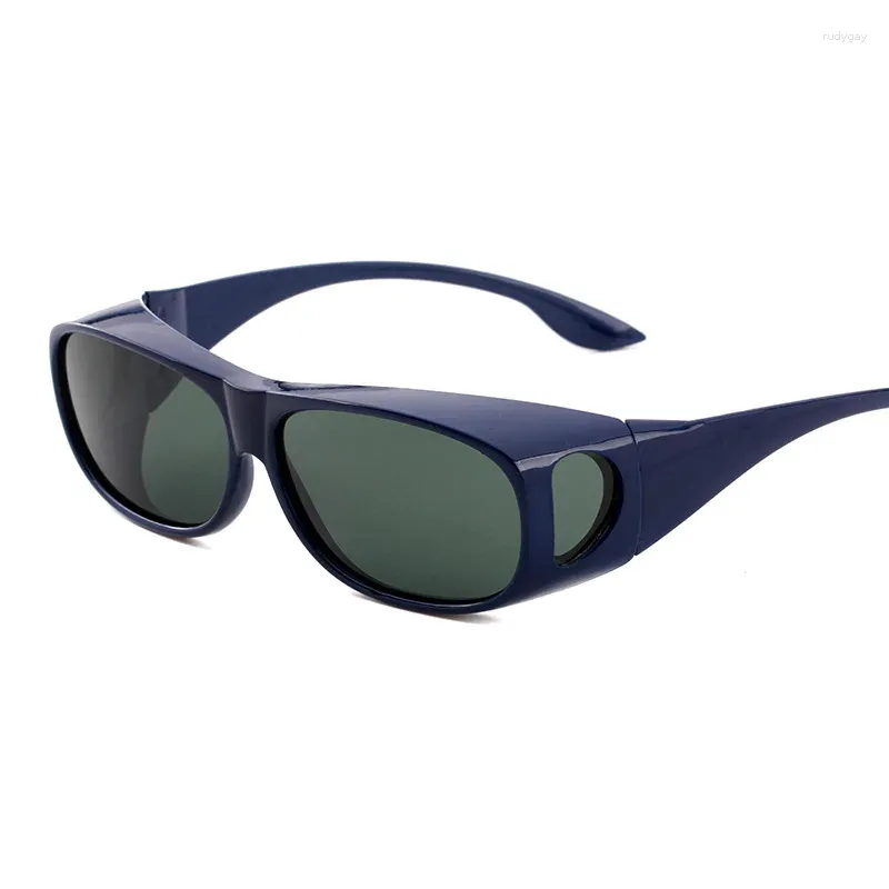 نظارة شمسية مستقطبة للقيادة/الصيد حماية العيون المحايدة نظارات ركوب الدراجات UV400 عرقلة القيادة