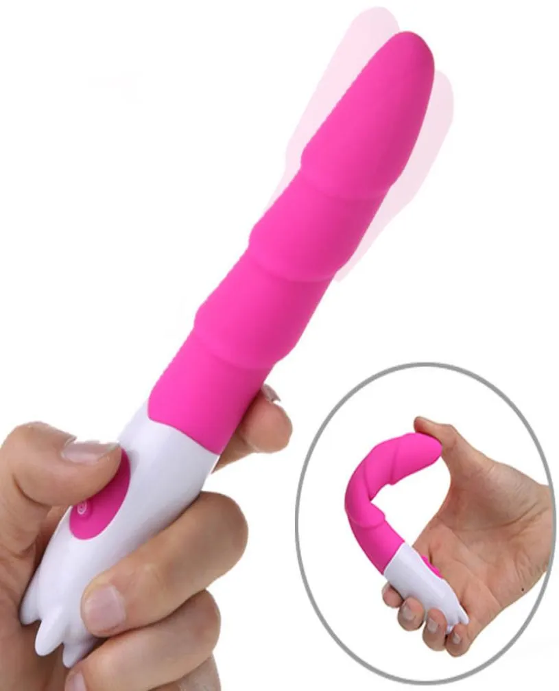 High Speed Dual Vibration G spot Vibrator AV Stick Sex toy for Women Lady Adult Toys Sex Products Erotic Machine Dildo Q06 S197065467440