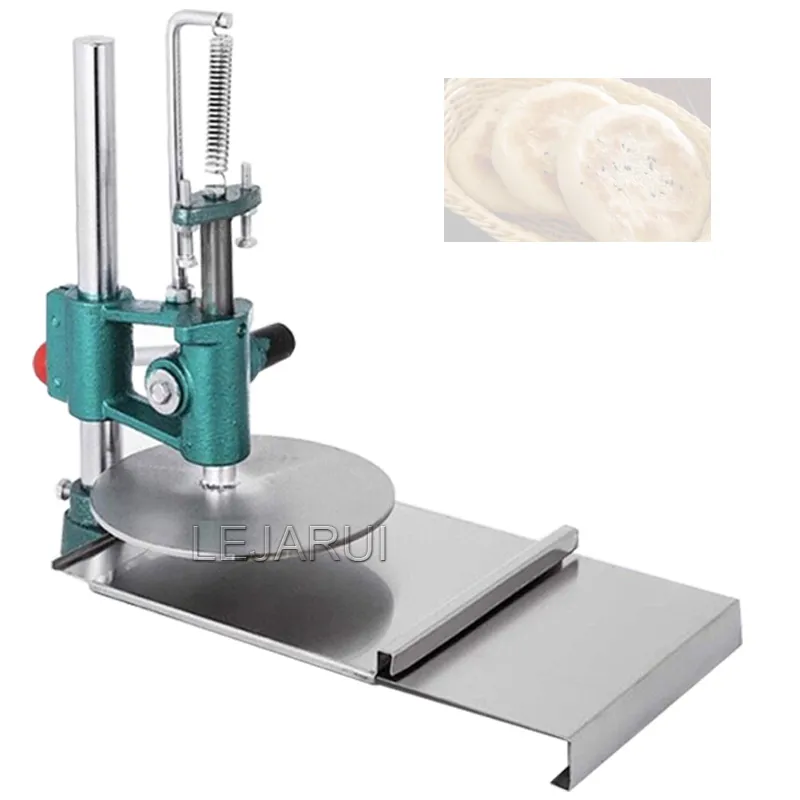 Pizza Hamur Pres Makinesi Manuel Düzleştirme Pres Hamur Silindir Sheeter Pressing Makinesi Pasta Basınç