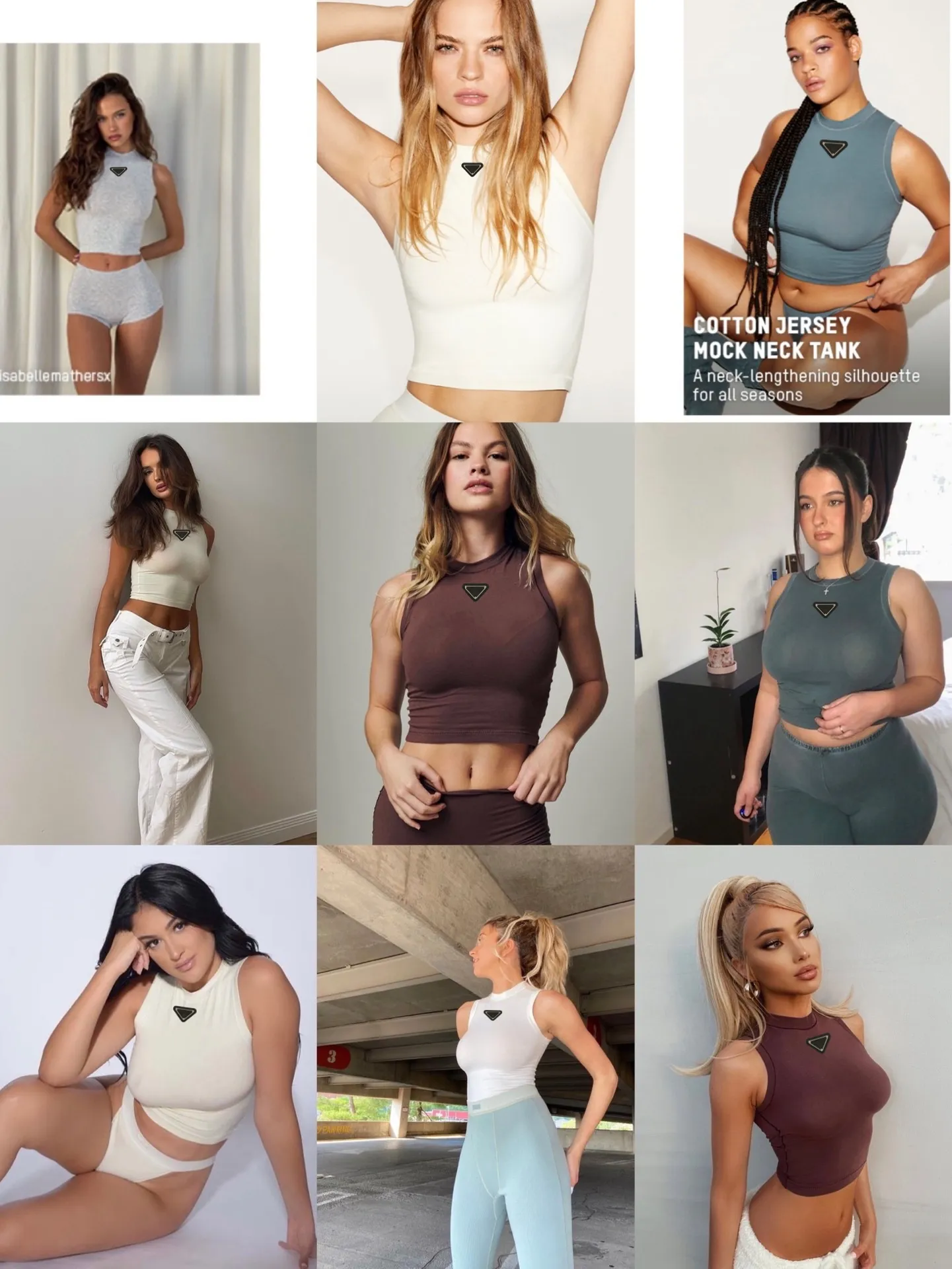 P-ra origineel ontwerp casual sportvest voor dames explosie originele driehoekige gebreide katoenen mouwloze sexy jurk met lange mouwen stretch strakke minirok