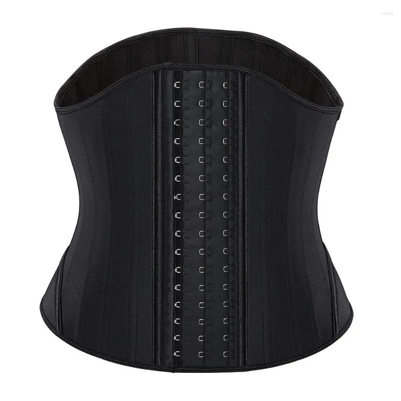 Shapers Femmes Femmes Air Trou à l'intérieur Latex Taille Entraîneur Sport Ceinture 23 Os en acier Entraînement Sablier Ceinture Cincher Tondeuse