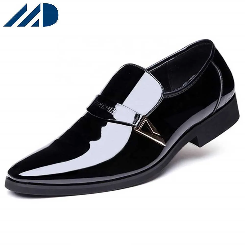 HBP Non-Brand Wholesale Big Size Mens Suit Casual Men Wedding Shoes For Men Dress Oxford Business Formal Leather Shoes