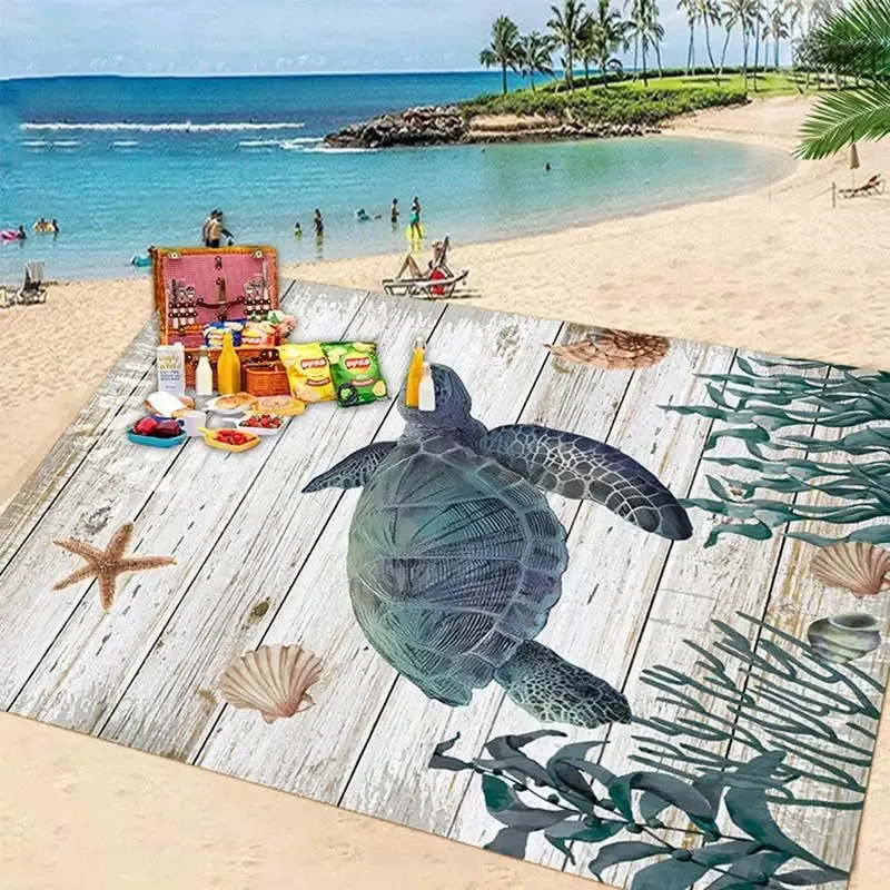 Mat Waterdicht Zanddicht Strandmat Opvouwbaar Kampeerbenodigdheden Deken Draagbaar Lichtgewicht Buiten Relax Picknick Reismat 200 X 210cm