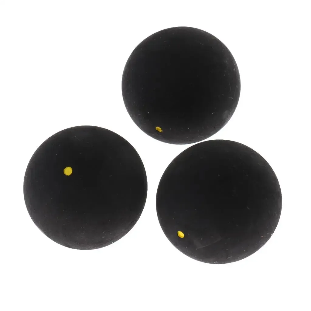 Pack Of 3 Single Trainning Squash Balls for Practice Training