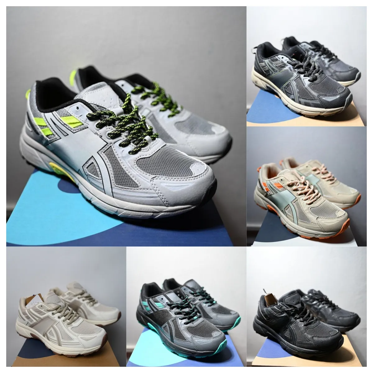 Higher quality Gel VENTURE 6 designer running shoes original men women sneakers trend new light luxury casual shoes Tiktok Darren the same 36-45 models size rah