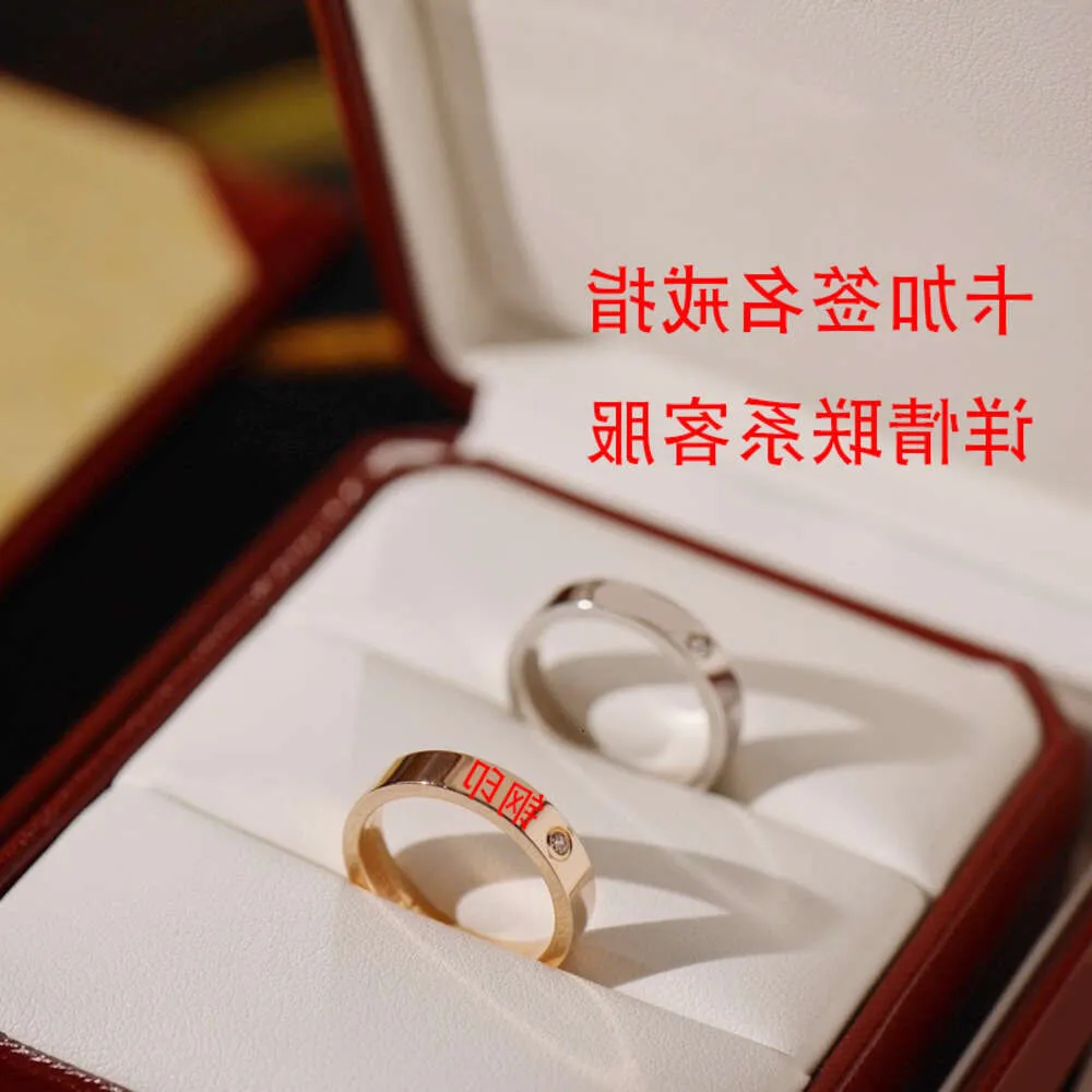 Винт картер кольца гвоздь титановые стальные фирменные кольцо женская сеть мода красные бесцветные ювелирные украшения кольцо личности