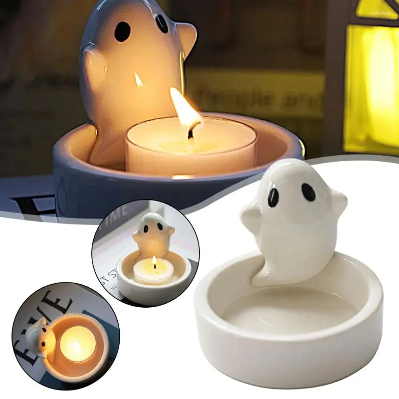 Candle Holders Cup Creative Ghost Holder For Kitchen Anniversary Coffee Table