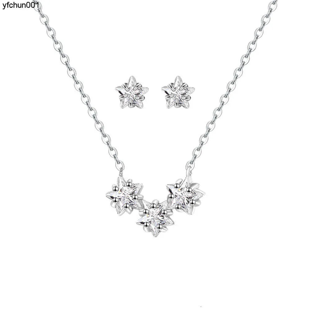 Abao S999 Collier en argent sterling petite étoile pour femme Luxe léger et unique avec un design de clavicule Sens du luxeh Ighe Ndw Omensg Iftf Ora Utumna Intern