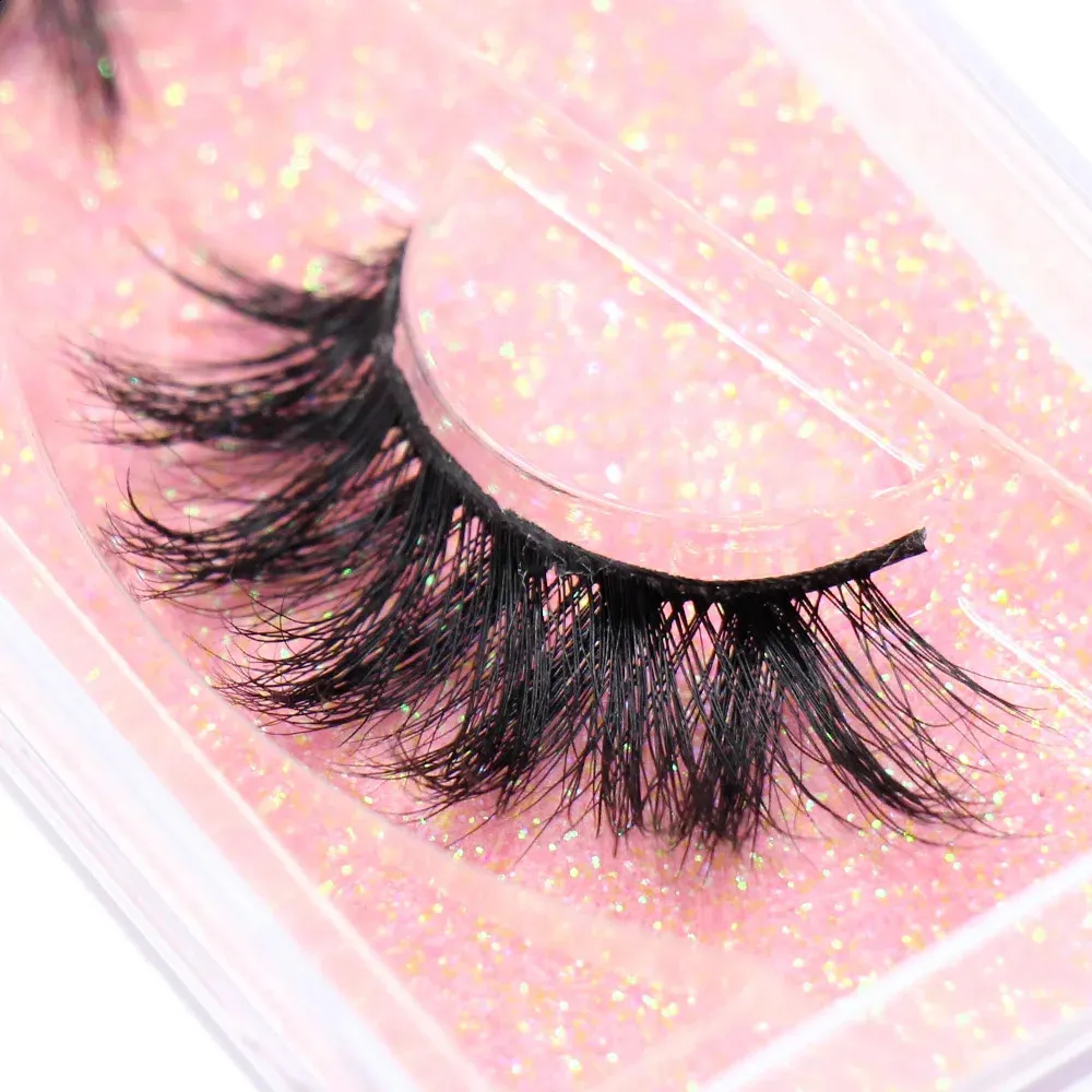 LEHUAMAO Makeup Mink Eyelashes 100% Cruelty free Handmade 3D Lashes Full Strip Soft False 240318