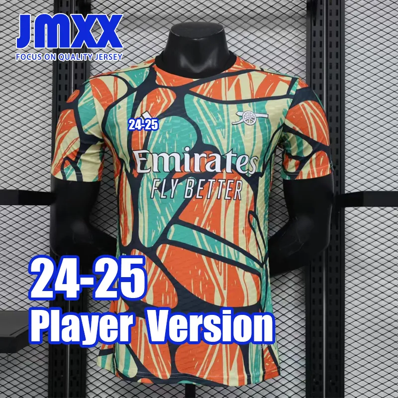 JMXX 24-25 ARSENAOL ARS SPECIAL SOCCER JERSEYS PRE MATCH Training Mens Uniforms Jersey Man Football Shirt 2024 2025 Player Version