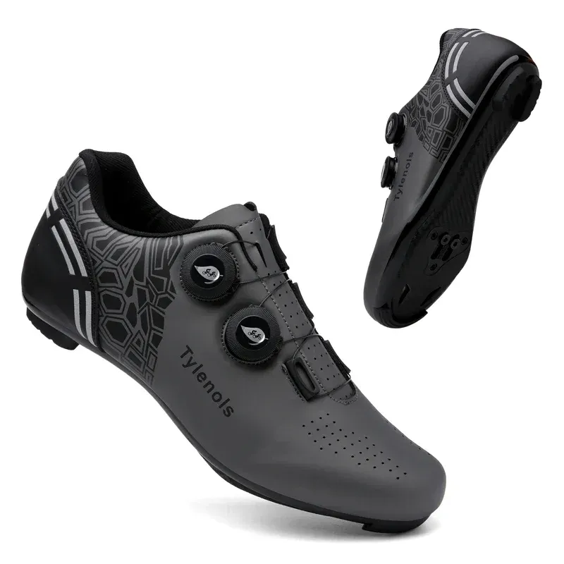 Schoeisel Fietsen Sneaker MTB Mannen Sport Crossmotor Schoenen Spd Pedaal Mountainbike Schoeisel Speed Racing Man Platte Off Road Fietsschoenen