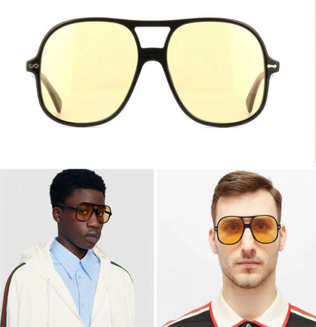Klasyczne męskie okulary przeciwsłoneczne Rekrutacja Ochrona UV Moda Women Street Street Trend Projektant Marka Kieliszki 0706 Top Sell9544865