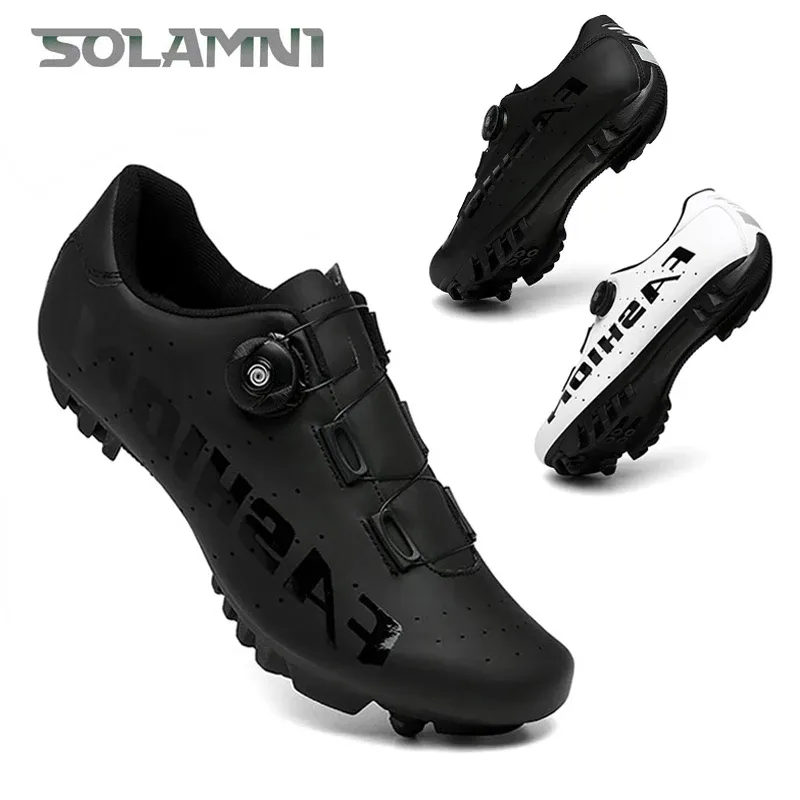 Stövlar 2022 MTB Cykelskor Män Sports Dirt Road Bike Boots Racing Speed ​​Sneakers Women SPD Cleats Mountain Bicycle Shoes For Shimano