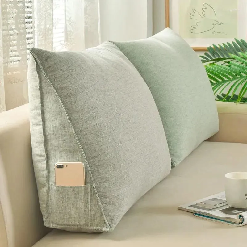 Minimalist Pillow Bedhead For Soft, Large Backrest Waist Protection