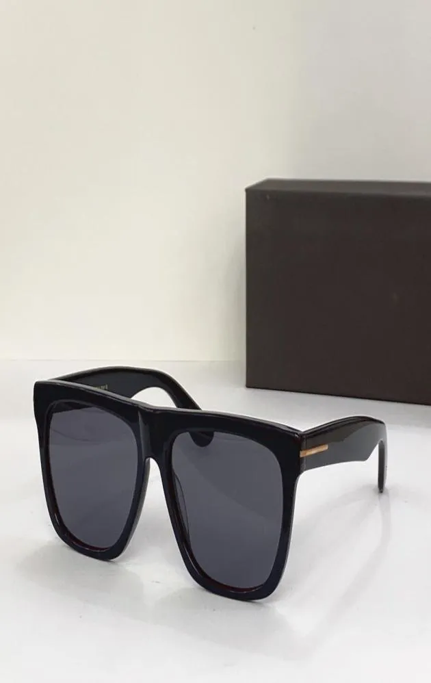 0513 Black Smoke Square Seprases Mens Summer Morgan Sunglass UV400 Eyewear مع Box6610250