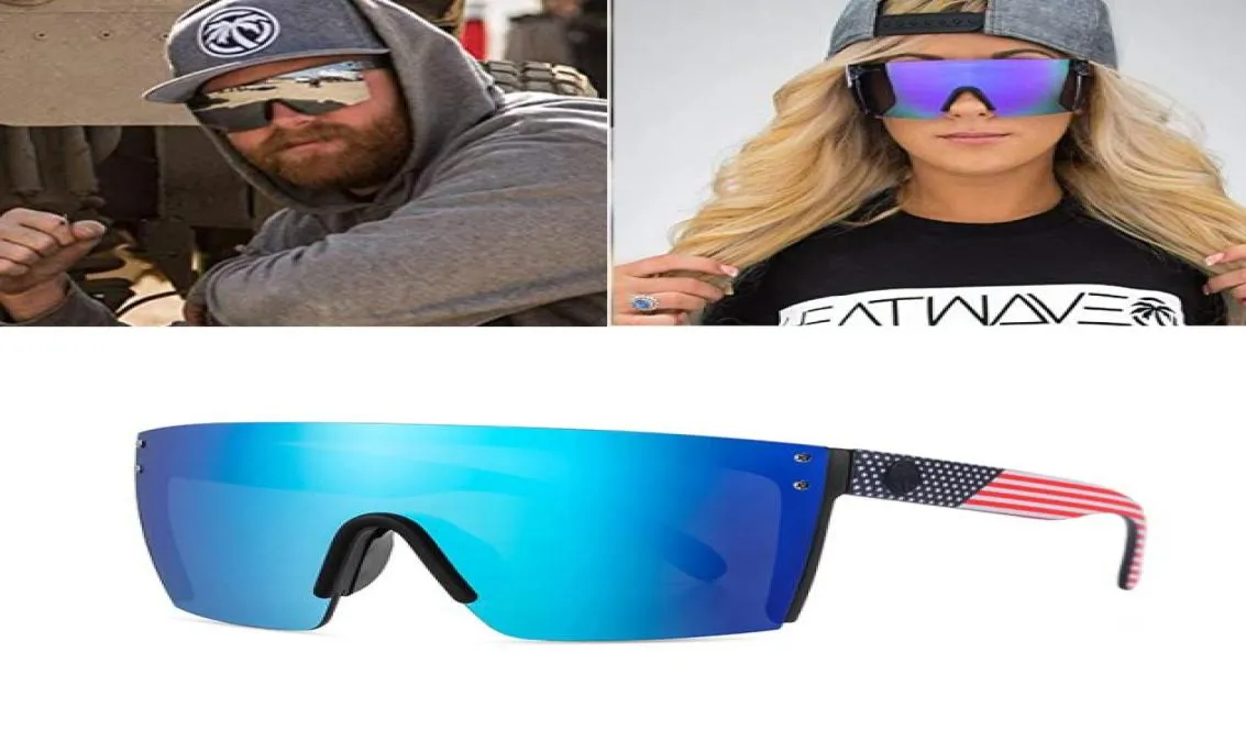 2021 Gafas de sol de marca Heat Wave de lujo de alta calidad, gafas de sol cuadradas combinadas para mujeres y hombres, gafas de sol con lentes degradados UV4007160031